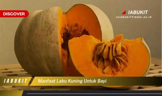 manfaat labu kuning untuk bayi