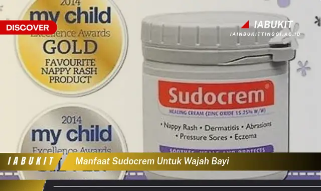 manfaat sudocrem untuk wajah bayi