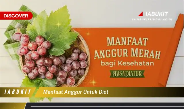 manfaat anggur untuk diet