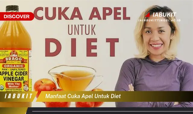 manfaat cuka apel untuk diet