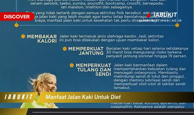 manfaat jalan kaki untuk diet