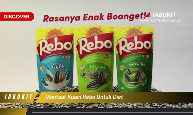 manfaat kuaci rebo untuk diet