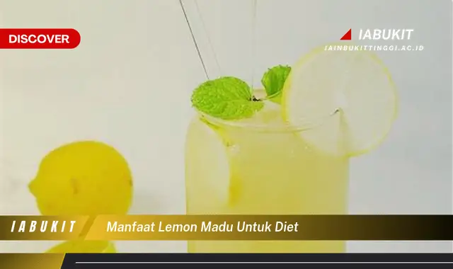 manfaat lemon madu untuk diet