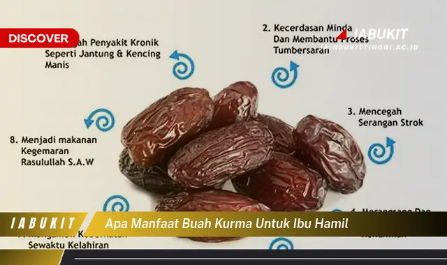 apa manfaat buah kurma untuk ibu hamil