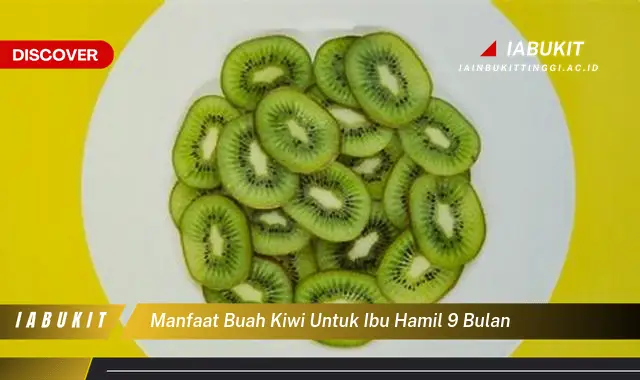 manfaat buah kiwi untuk ibu hamil 9 bulan