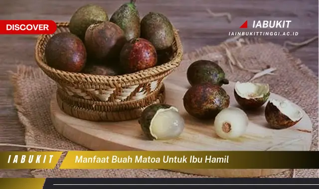 manfaat buah matoa untuk ibu hamil