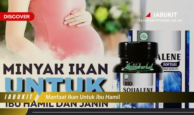 manfaat ikan untuk ibu hamil