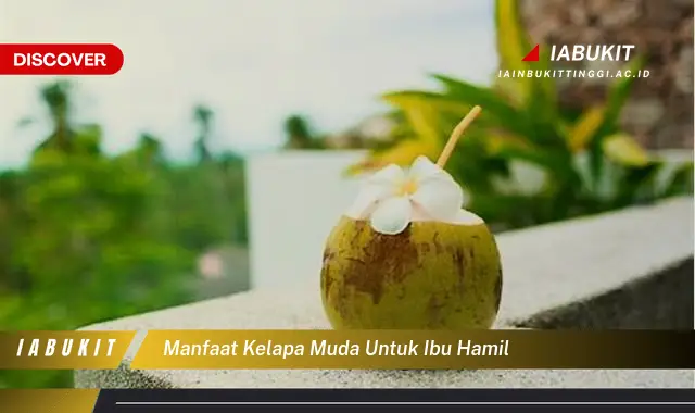 manfaat kelapa muda untuk ibu hamil