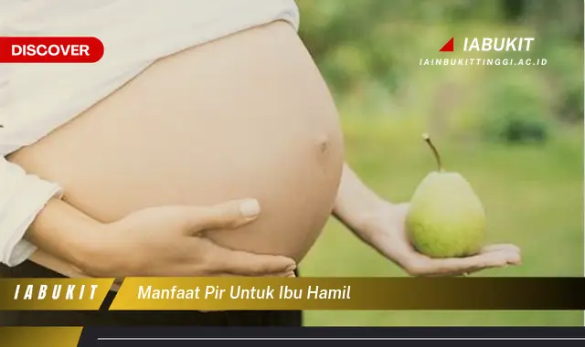 manfaat pir untuk ibu hamil