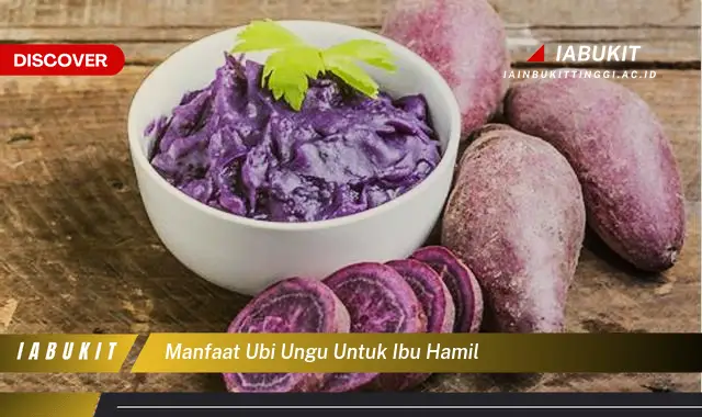 manfaat ubi ungu untuk ibu hamil