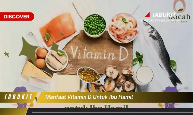 manfaat vitamin d untuk ibu hamil