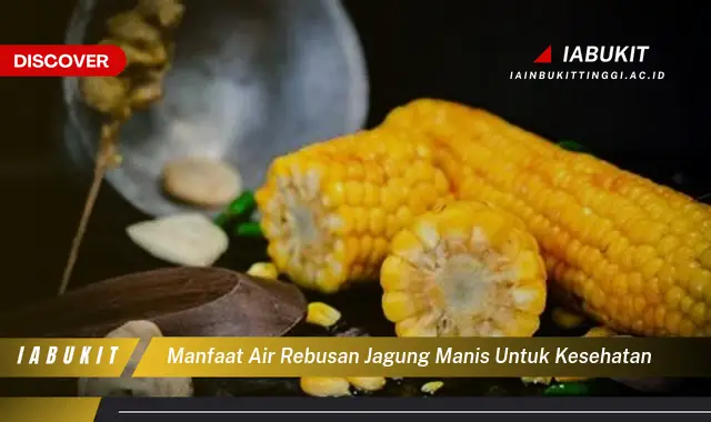 manfaat air rebusan jagung manis untuk kesehatan