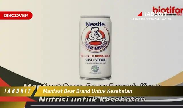 manfaat bear brand untuk kesehatan