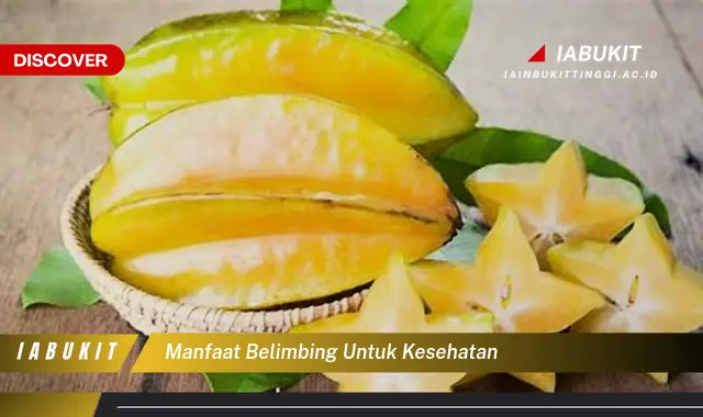 manfaat belimbing untuk kesehatan