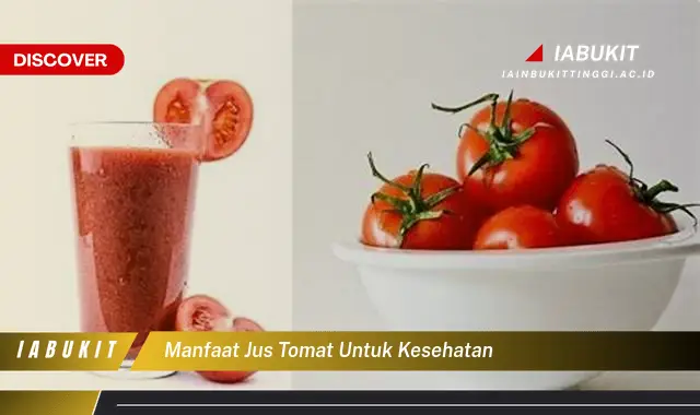 manfaat jus tomat untuk kesehatan