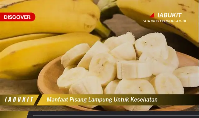 manfaat pisang lampung untuk kesehatan