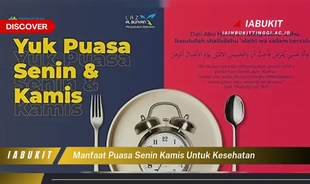 manfaat puasa senin kamis untuk kesehatan