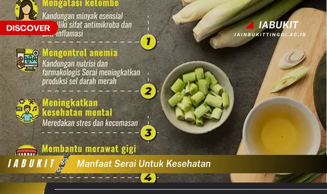 manfaat serai untuk kesehatan