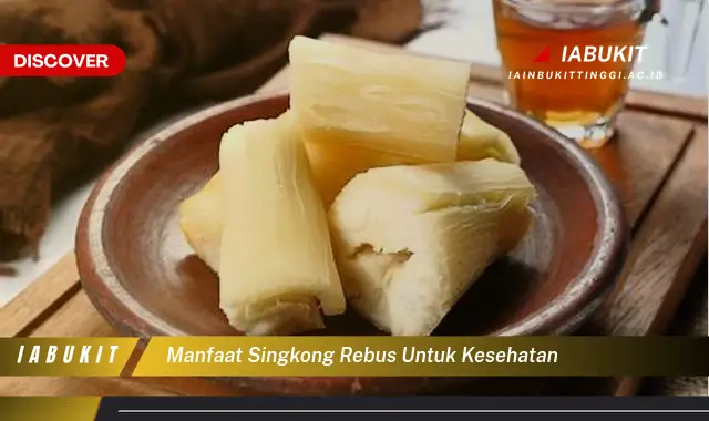 manfaat singkong rebus untuk kesehatan