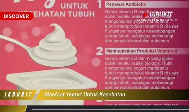 manfaat yogurt untuk kesehatan
