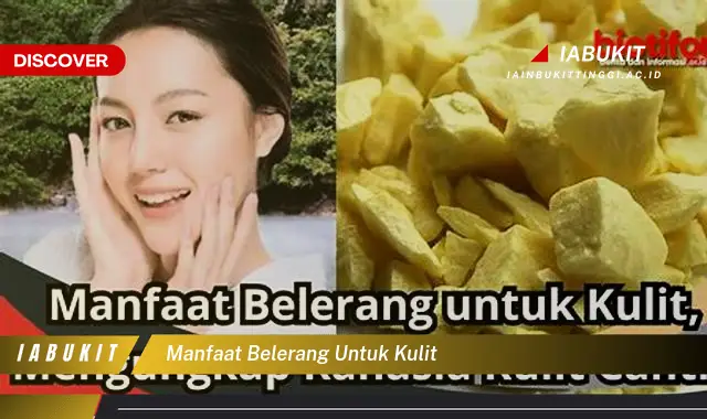 manfaat belerang untuk kulit