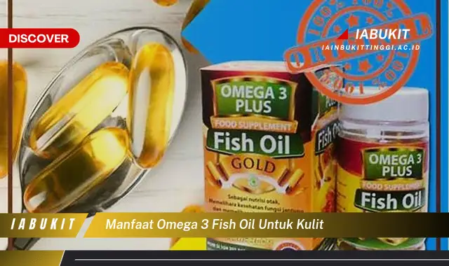 manfaat omega 3 fish oil untuk kulit