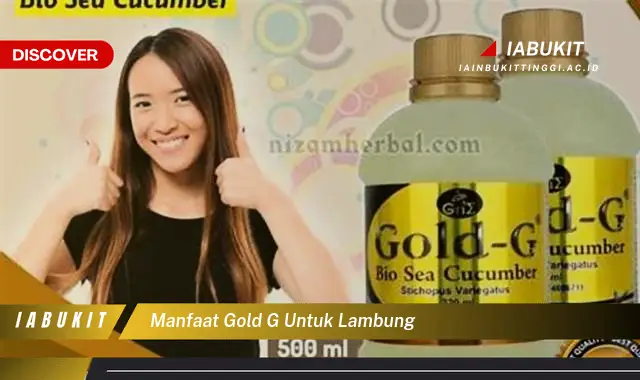 manfaat gold g untuk lambung