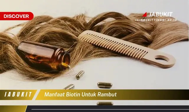 manfaat biotin untuk rambut