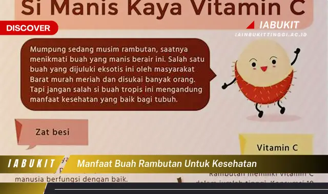 manfaat buah rambutan untuk kesehatan