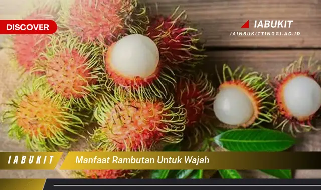 manfaat rambutan untuk wajah