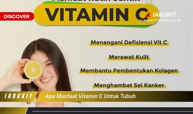 apa manfaat vitamin c untuk tubuh