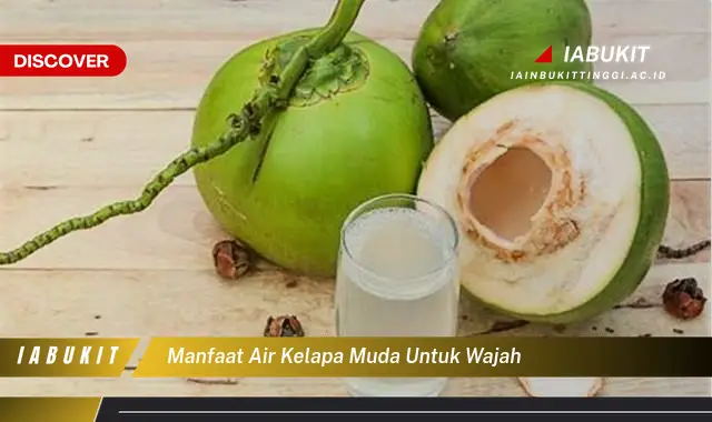 manfaat air kelapa muda untuk wajah