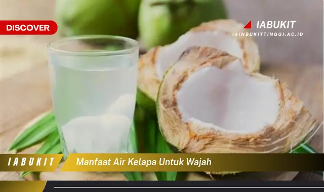 manfaat air kelapa untuk wajah