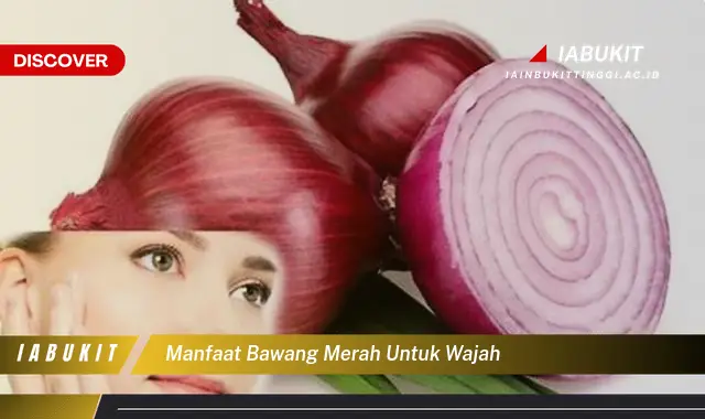 manfaat bawang merah untuk wajah