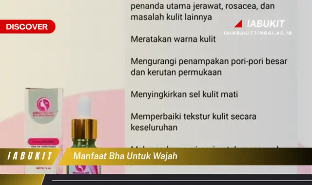 manfaat bha untuk wajah