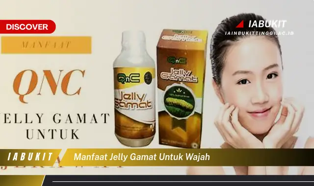 manfaat jelly gamat untuk wajah