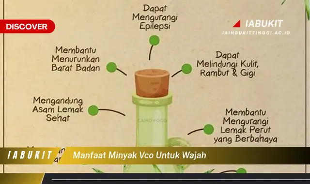 manfaat minyak vco untuk wajah