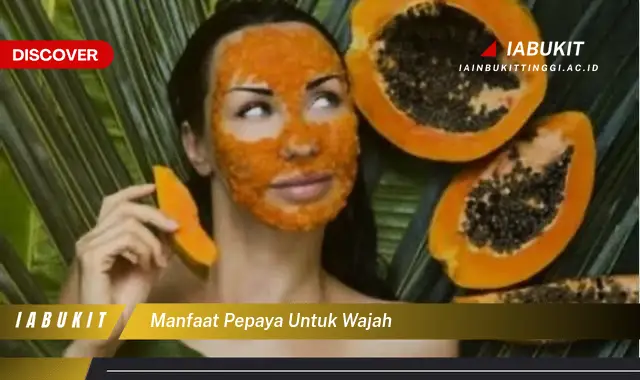 manfaat pepaya untuk wajah