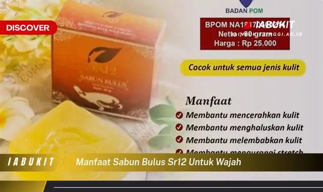 manfaat sabun bulus sr12 untuk wajah