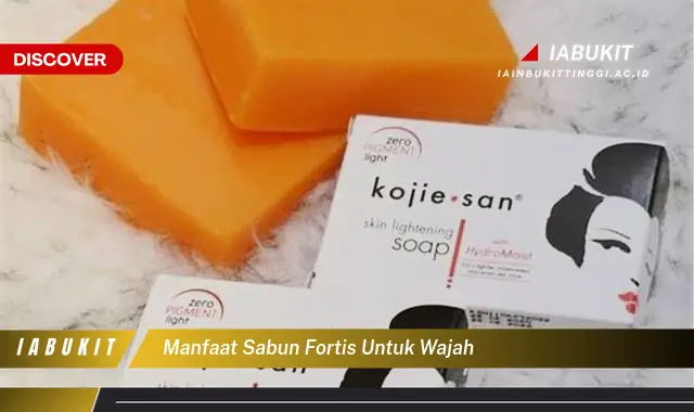 manfaat sabun fortis untuk wajah