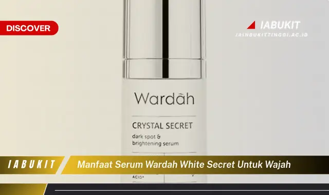 manfaat serum wardah white secret untuk wajah manfaat serum wardah white secret untuk wajah
