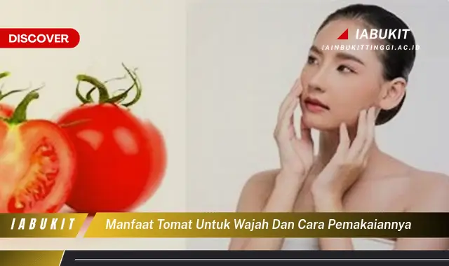 manfaat tomat untuk wajah dan cara pemakaiannya