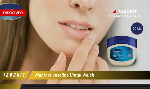 manfaat vaseline untuk wajah