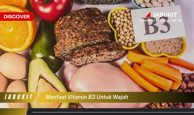 manfaat vitamin b3 untuk wajah