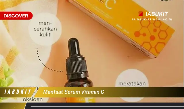Bikin Penasaran, Ketahui 20 Manfaat Serum Vitamin C yang Jarang Diketahui - E-Jurnal