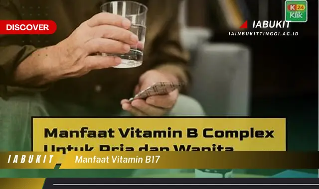 manfaat vitamin b17