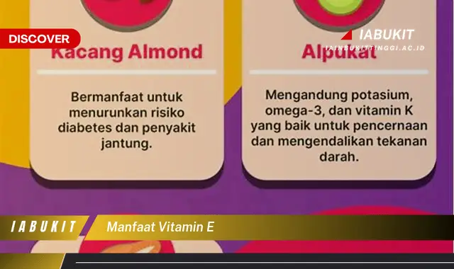 manfaat vitamin e