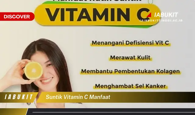 Banyak yang belum Tau, Inilah 20 Manfaat Suntik Vitamin C yang Bikin Penasaran - E-Jurnal