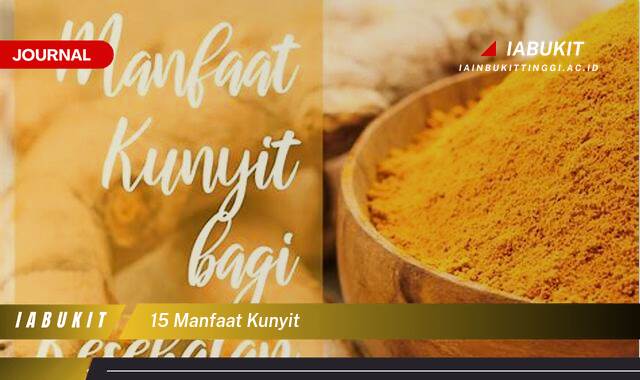 Inilah 15 Manfaat Kunyit untuk Kesehatan Anda yang Luar Biasa