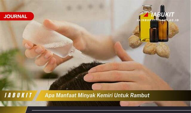 Inilah 8 Manfaat Minyak Kemiri untuk Rambut,  Tips dan Cara Menggunakannya untuk Hasil Maksimal